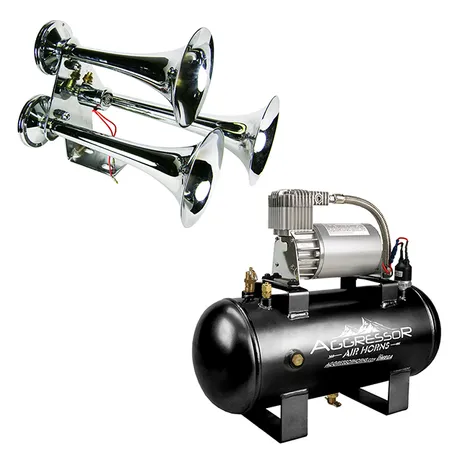 AC-2.0MP & AH-D300+ 2 Gallon Detachable Train Horn Full Kit